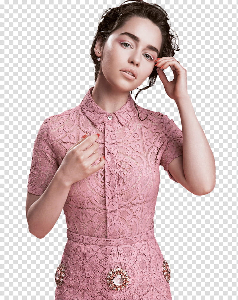 EMILIA CLARKE transparent background PNG clipart