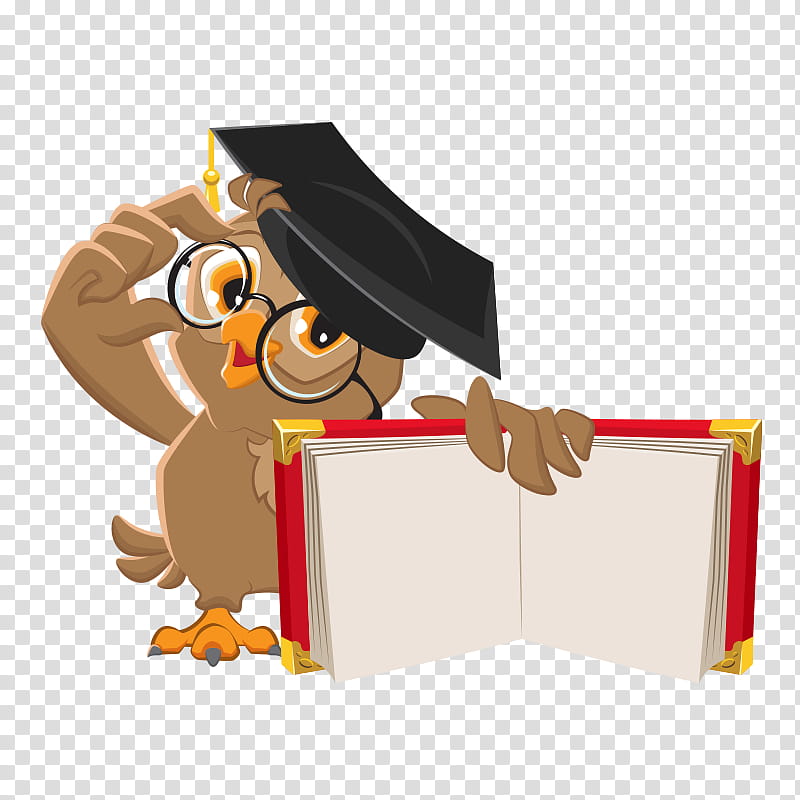 Owl, Book, Bird, Cartoon, Bird Of Prey, Beak, Flightless Bird transparent background PNG clipart