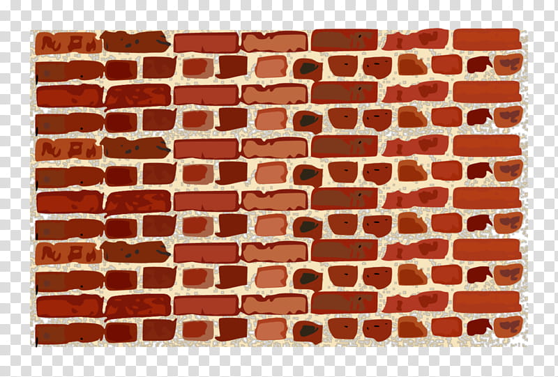 Color, Brick, Wall, Brickwork, Raster Graphics, Stucco, Orange, Rectangle transparent background PNG clipart