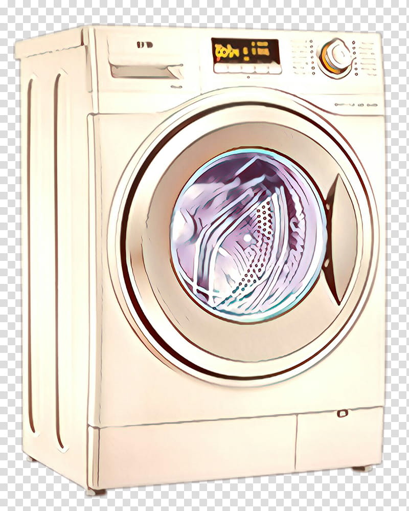Washing machine, Cartoon, Major Appliance, Clothes Dryer, Home Appliance, Laundry transparent background PNG clipart
