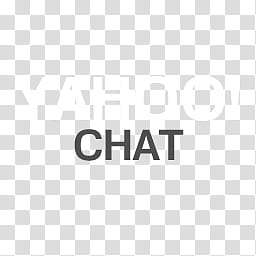 BASIC TEXTUAL, Yahoo! Chat logo transparent background PNG clipart