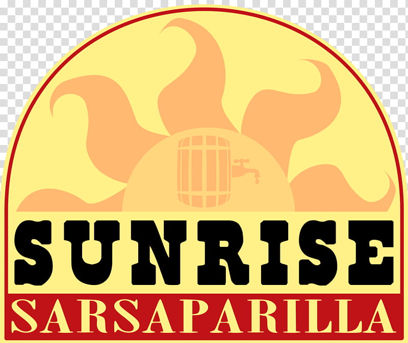 Sunrise Sarsaparilla Logo, Sunrise Sarsaparilla logo transparent background PNG clipart