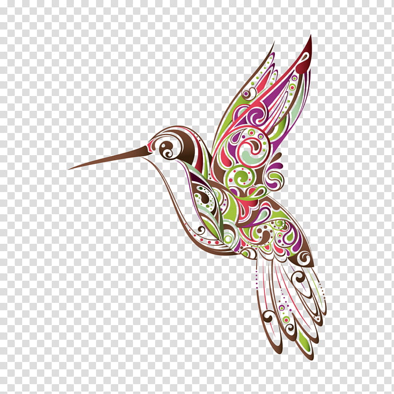 Hummingbird Tattoo Drawing Classic T Painting Sleeve Tattoo Printing Pink Beak Transparent Background Png Clipart Hiclipart