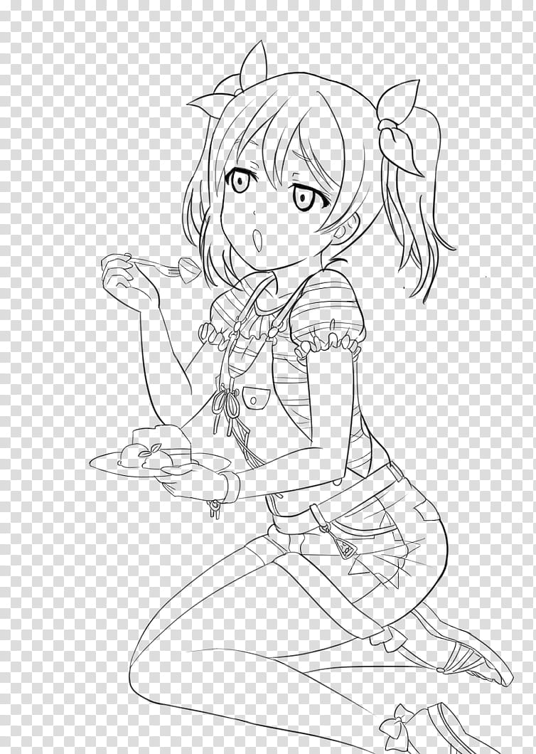 Lineart Nr. , Nico Yazawa transparent background PNG clipart