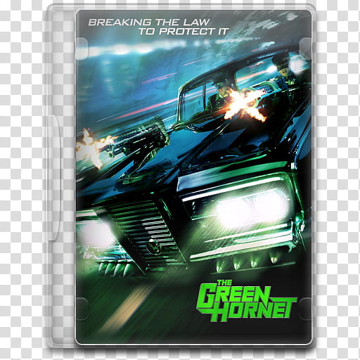 Movie Icon , The Green Hornet, The Green Hornet case transparent background PNG clipart