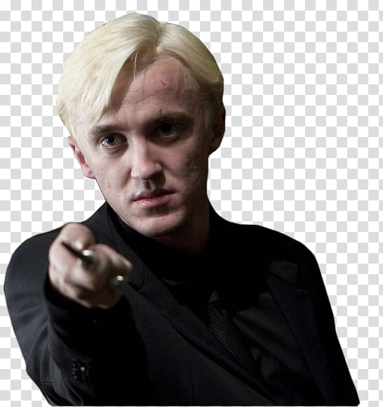 draco hermione tomriddle, man holding wand transparent background PNG clipart