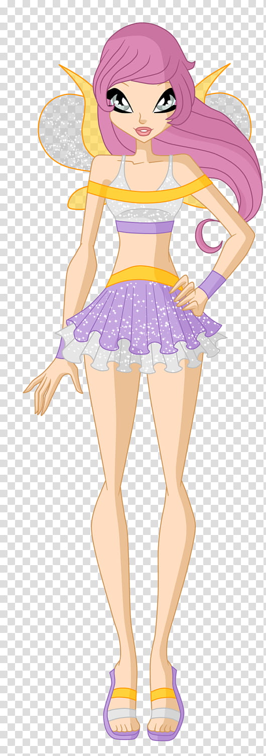Winx oc: Kiara, fairy of light and healing transparent background PNG clipart