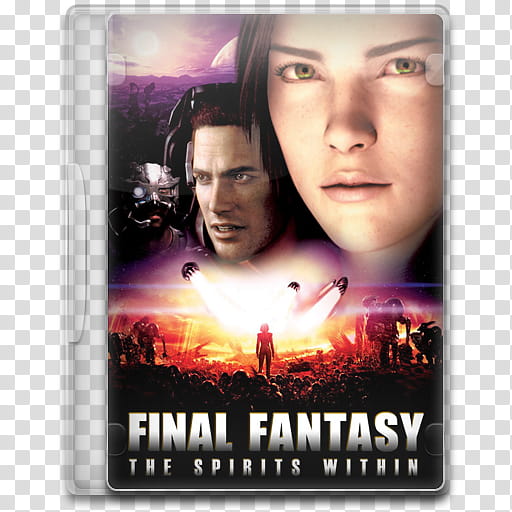 Movie Icon , Final Fantasy, The Spirits Within, Final Fantasy the Spirits Within cover transparent background PNG clipart