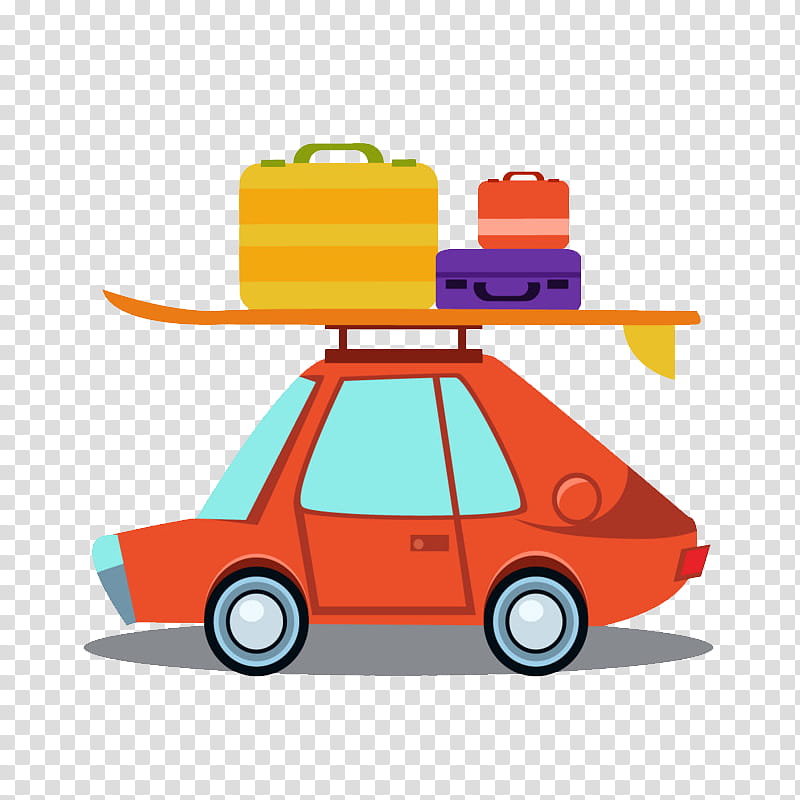 Travel Passenger, Car, Bus, Baggage, Suitcase, Road Trip, Railing, Transport transparent background PNG clipart