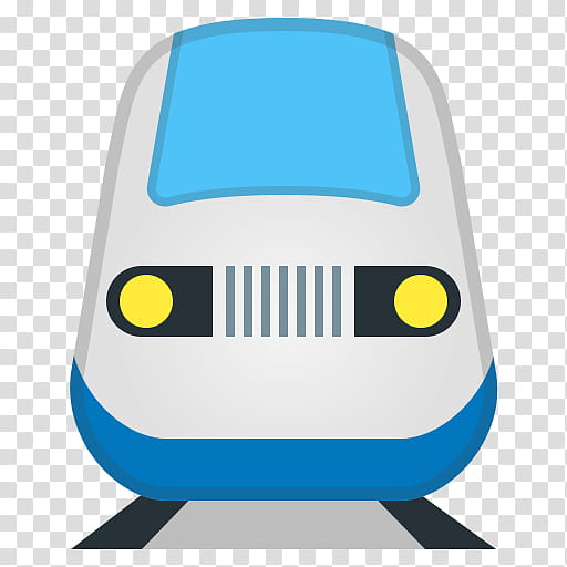 Emoji, Train, Rail Transport, Highspeed Rail, Travel, Passenger, Noto Fonts, Emoticon transparent background PNG clipart