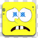 Aeolus HD Extension Pack, Sponge Bob Kaws icon transparent background PNG clipart