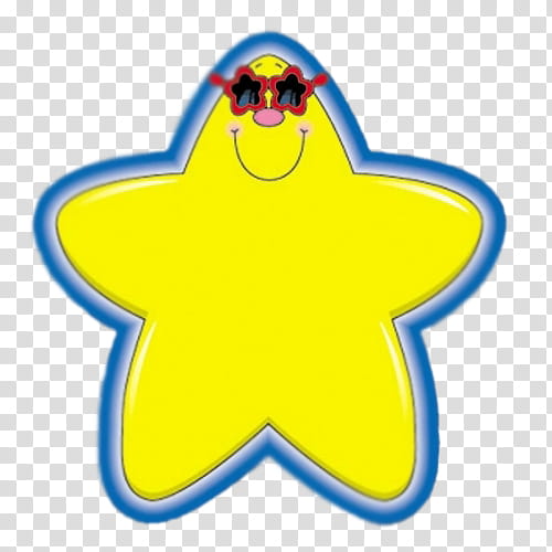 yellow star artwork transparent background PNG clipart