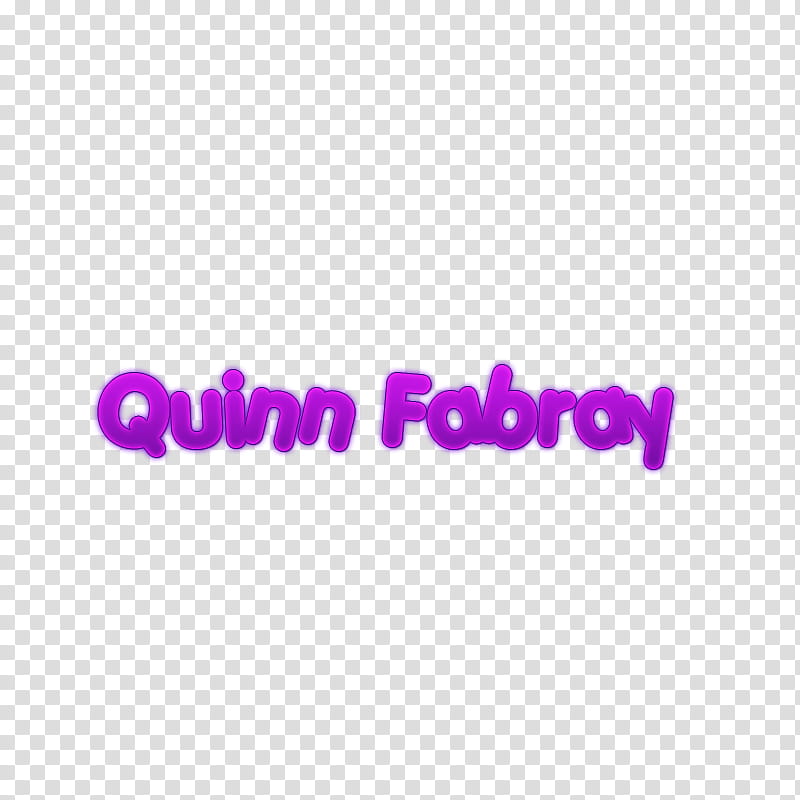 nombres personajes glee, Quinn Fabray text transparent background PNG clipart