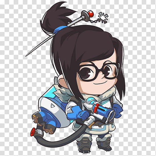 Icons Heroes Overwatch, Mei transparent background PNG clipart