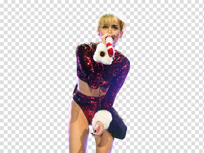 Miley Cyrus Jingle Ball  LA transparent background PNG clipart