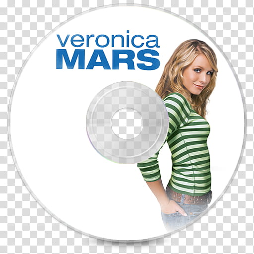 TV Series Disc Icons Pack, Veronica Mars  transparent background PNG clipart