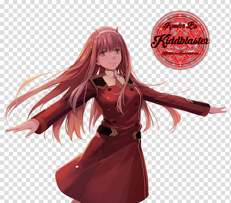 Render Zero Two transparent background PNG clipart | HiClipart