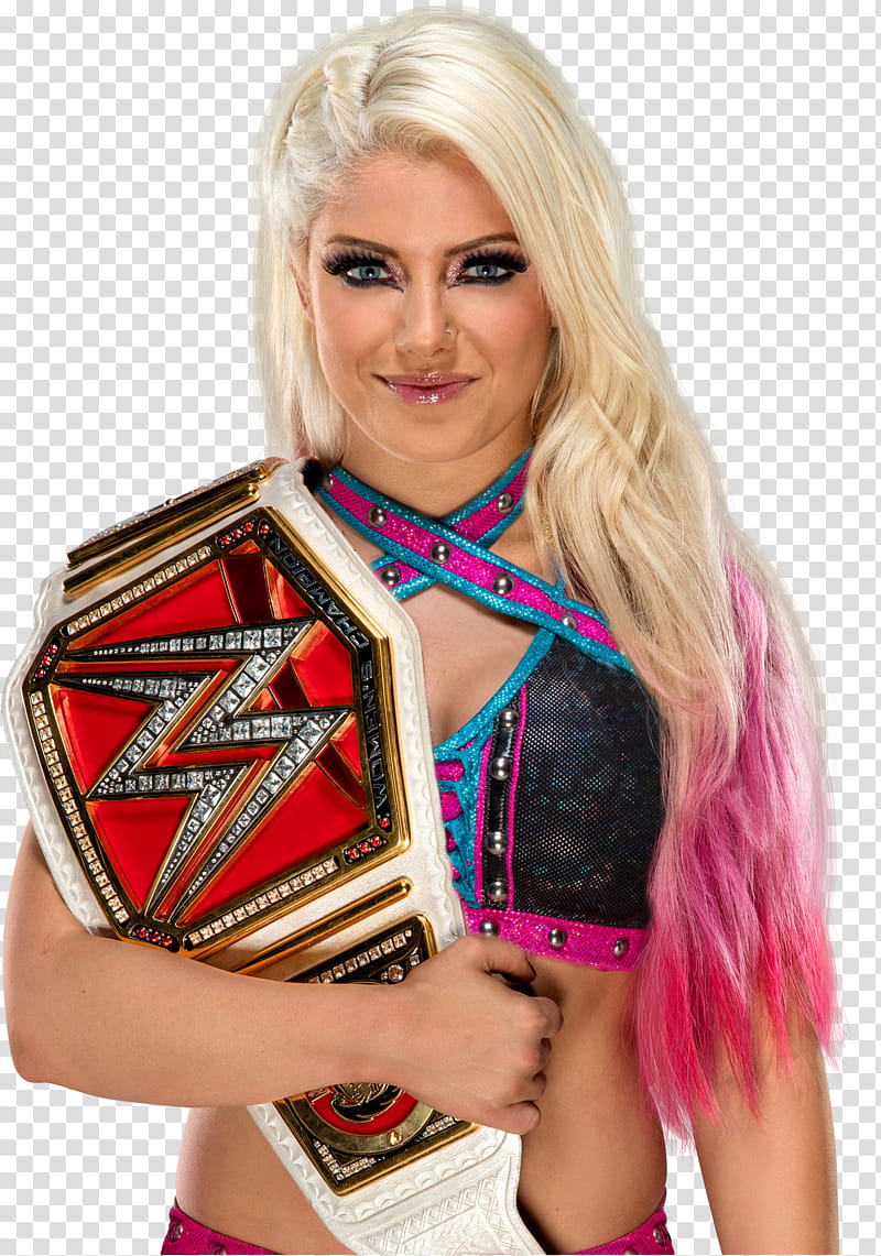 Alexa Bliss RAW Women Champion  transparent background PNG clipart