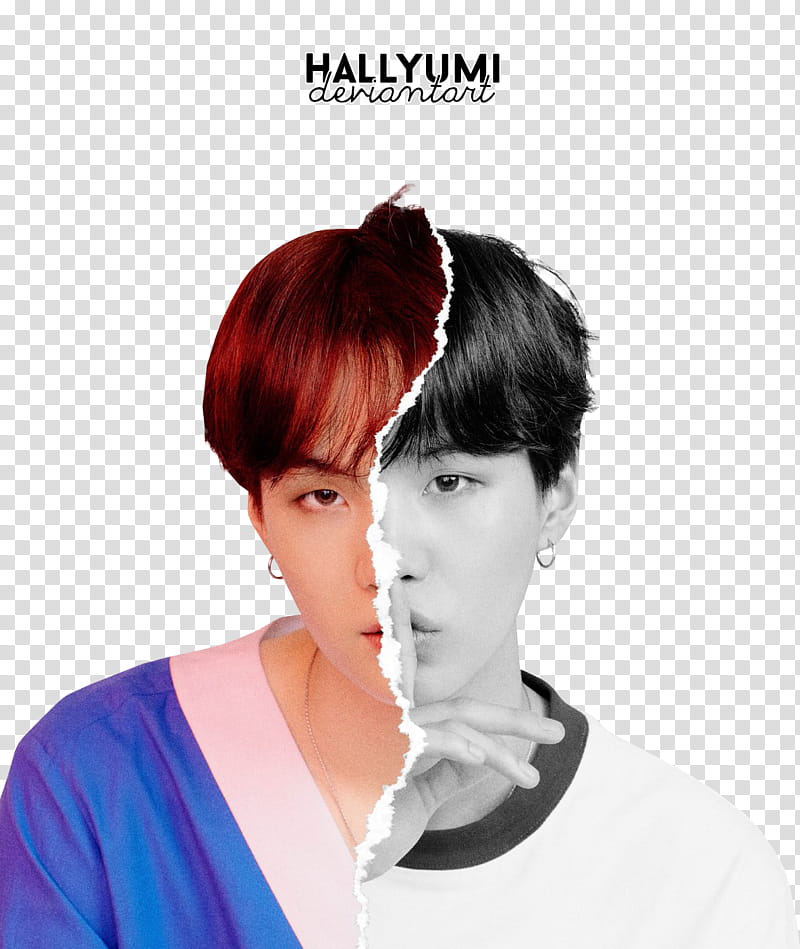BTS Love Yourself Answer L Ver, man illustration with text overlay transparent background PNG clipart
