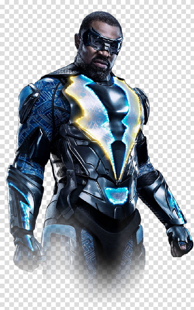 Black Lightning Jefferson Pierce transparent background PNG clipart