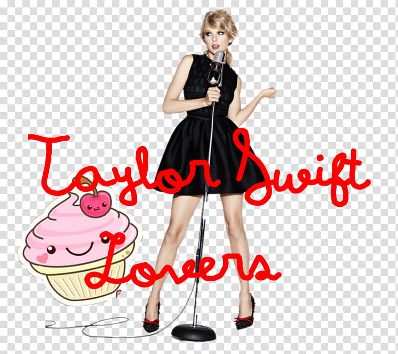 Taylor Swift Lovers logo, Taylor Swift with text overlay transparent background PNG clipart