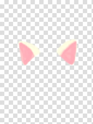 MOCHI SOFT, pink and white animal ears illustration transparent background PNG clipart