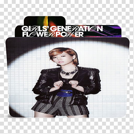 SNSD Flower Power Folder Icon and , snsd sunny flower power transparent background PNG clipart