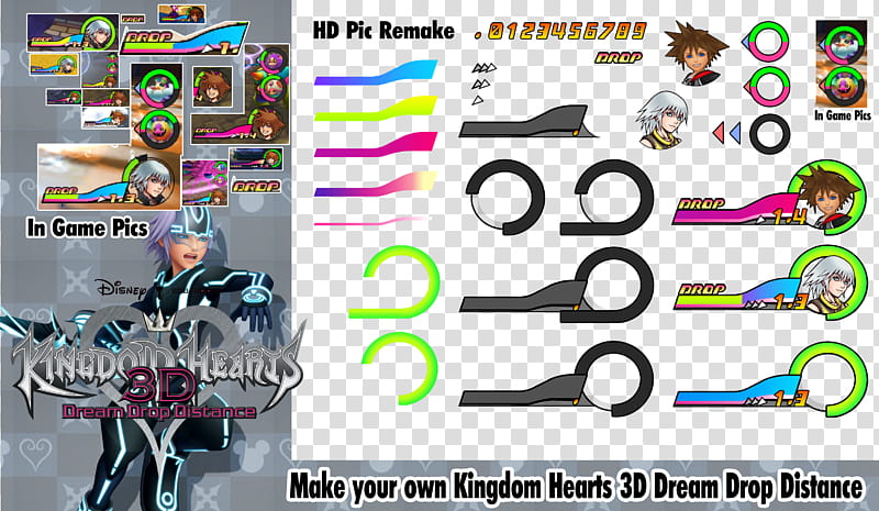 Make your own Kingdom Hearts D Dream Drop Distanc, Kingdom Hearts logo transparent background PNG clipart