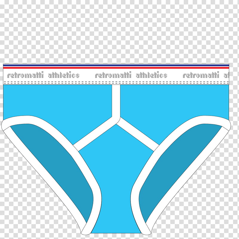 RMS BR L Q Low Rise Briefs Aqua Blue transparent background PNG clipart