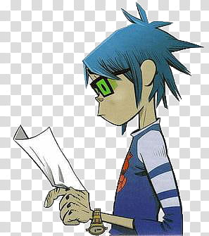 D Gorillaz FREE transparent background PNG clipart