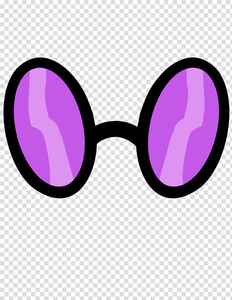 Dj Pon- glasses, black and purple illustration transparent background PNG clipart