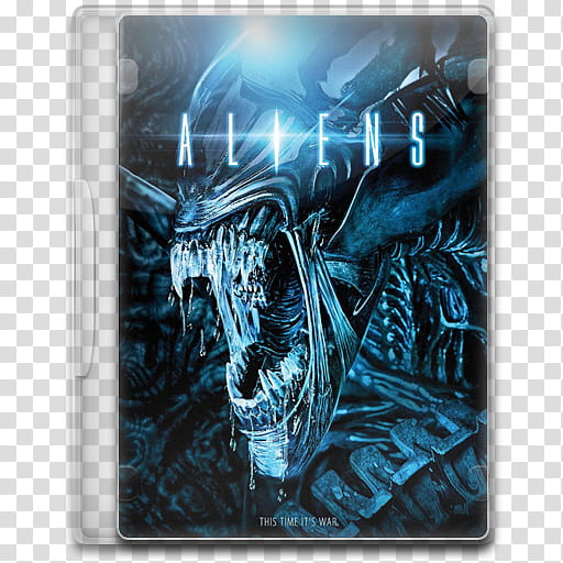 Movie Icon , Aliens, Aliens DVD case transparent background PNG clipart