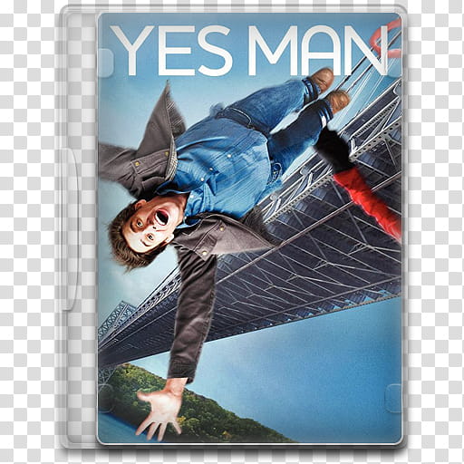 Movie Icon , Yes Man, Yes Man DVD case transparent background PNG clipart