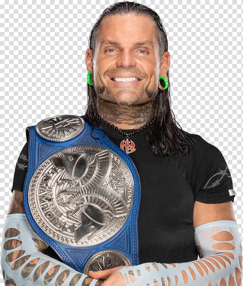 Jeff Hardy SD Tag Team Champion NEW  HD transparent background PNG clipart