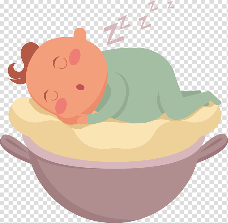 Boy, Infant, Child, Sleep, Cartoon, Cuteness, Bed, Food transparent background PNG clipart