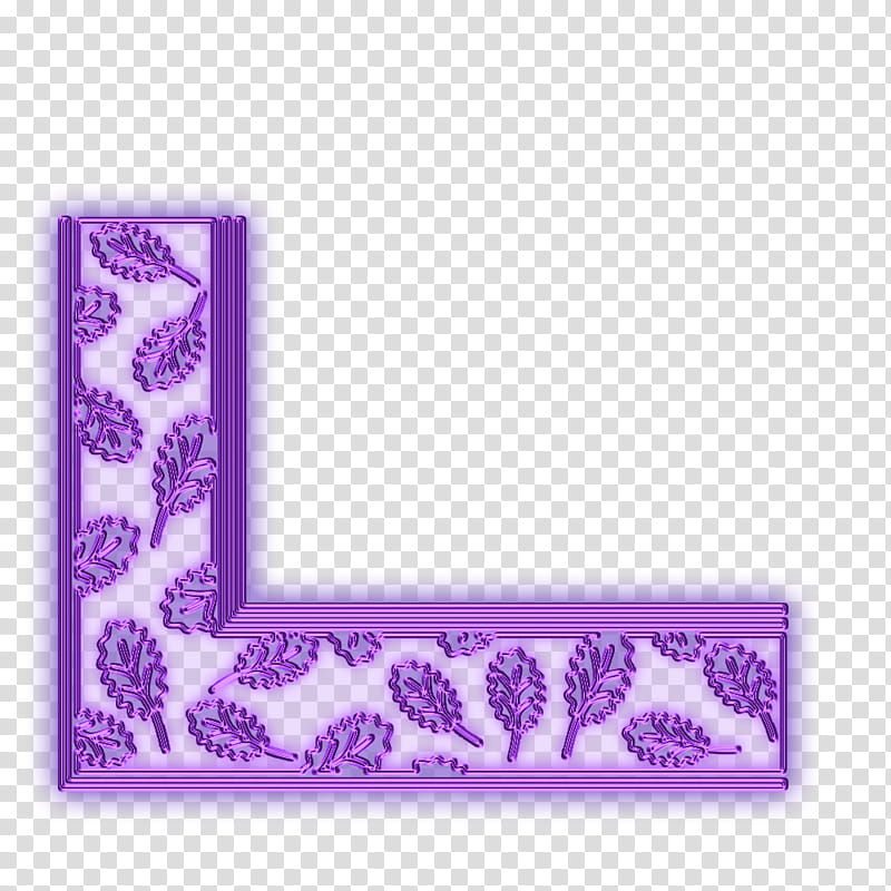 DiZa decorative element, purple leaf decor transparent background PNG clipart