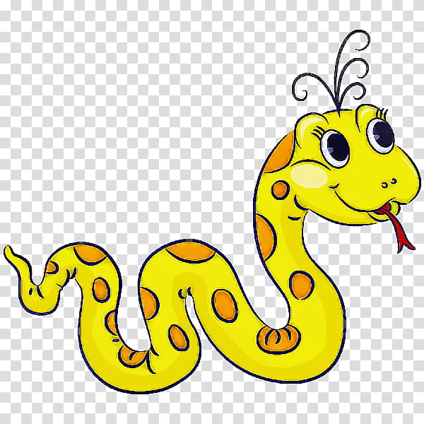 serpent snake cartoon reptile scaled reptile, Python, Animal Figure transparent background PNG clipart