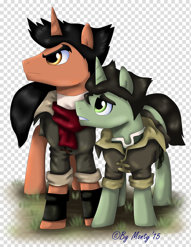 .:Mako and Bolin ponies:. transparent background PNG clipart
