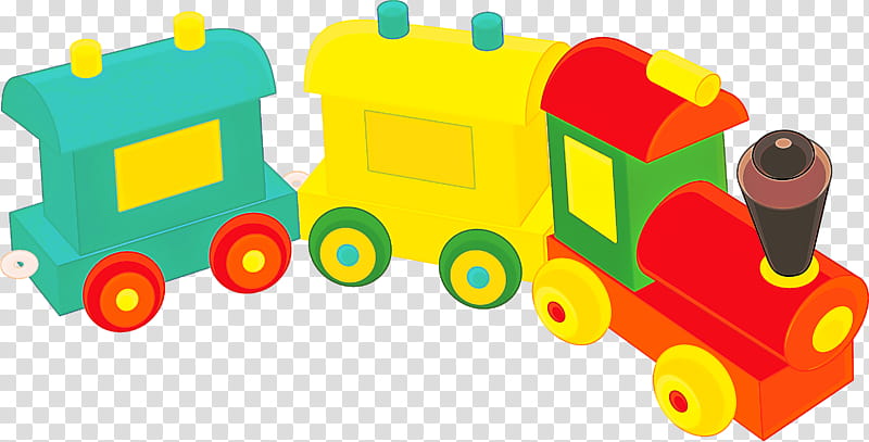 Baby toys, Mode Of Transport, Vehicle, Locomotive, Rolling, Toy Block, Train transparent background PNG clipart