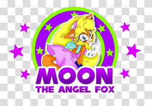Moon The Angel Fox Logo transparent background PNG clipart thumbnail