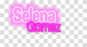 Texto Selena Gomez transparent background PNG clipart thumbnail