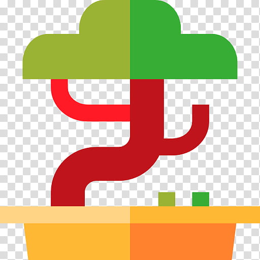Bonsai Tree, Bonsai Styles, Green, Text, Yellow, Line, Logo, Area transparent background PNG clipart