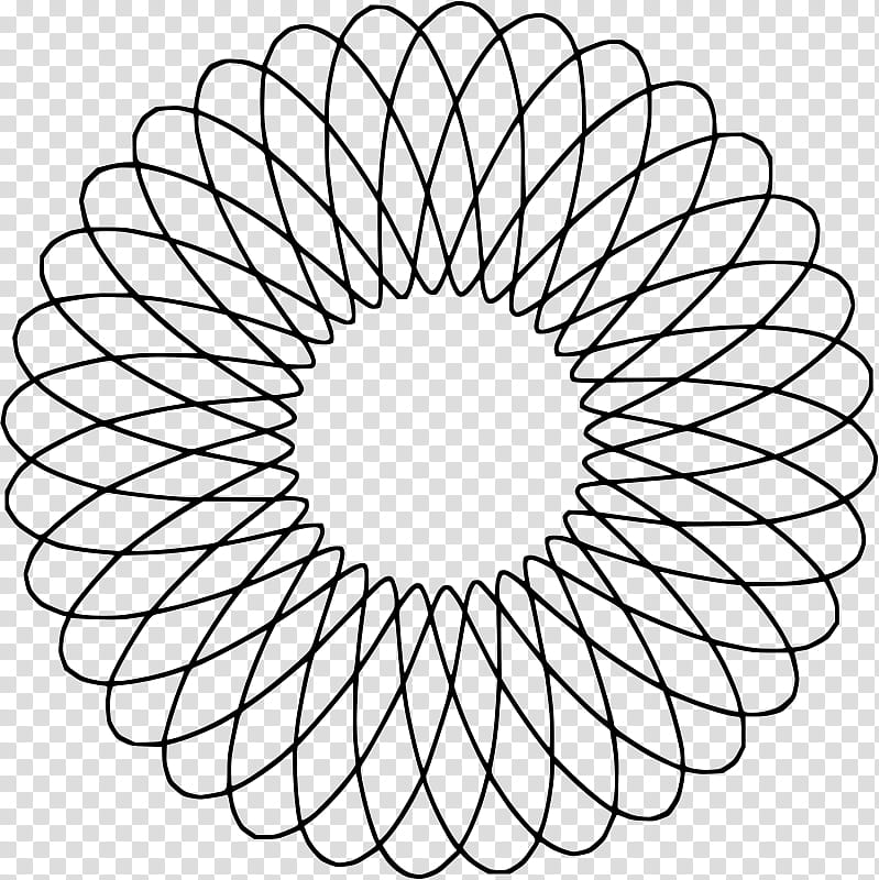 Floral Circle, Polygon, Black Angels, Star Polygon, Geometry, Triacontadigon, Music, Spirograph transparent background PNG clipart
