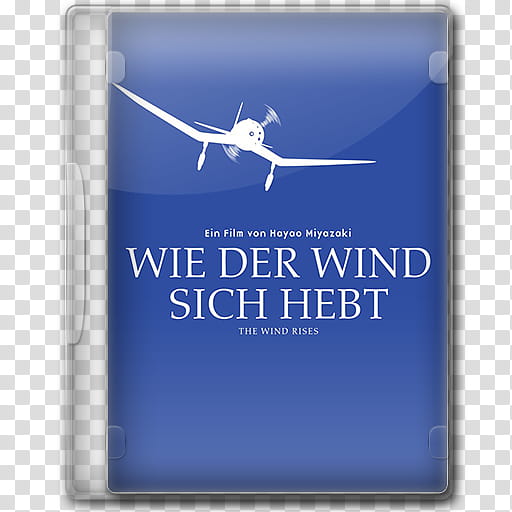 Studio Ghibli Blu ray Icon Collection, Wie der Wind sich hebt transparent background PNG clipart