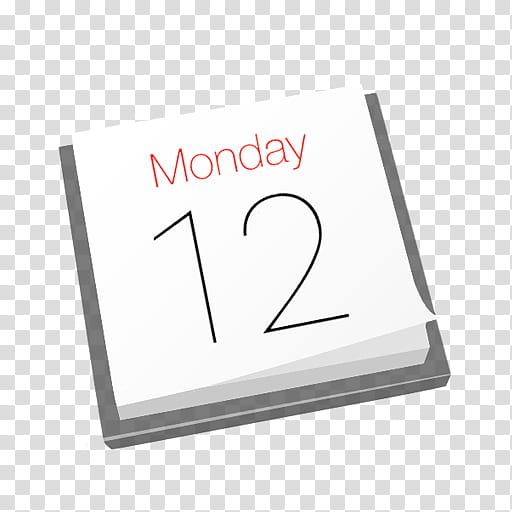 OS X Mavericks icons, Calendar transparent background PNG clipart