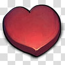 Buuf Deuce , Distractingly Red Heart Shaped Candy icon transparent background PNG clipart