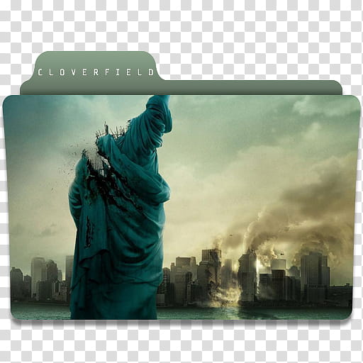 C Movie Folder Icon Pack, cloverfield transparent background PNG clipart