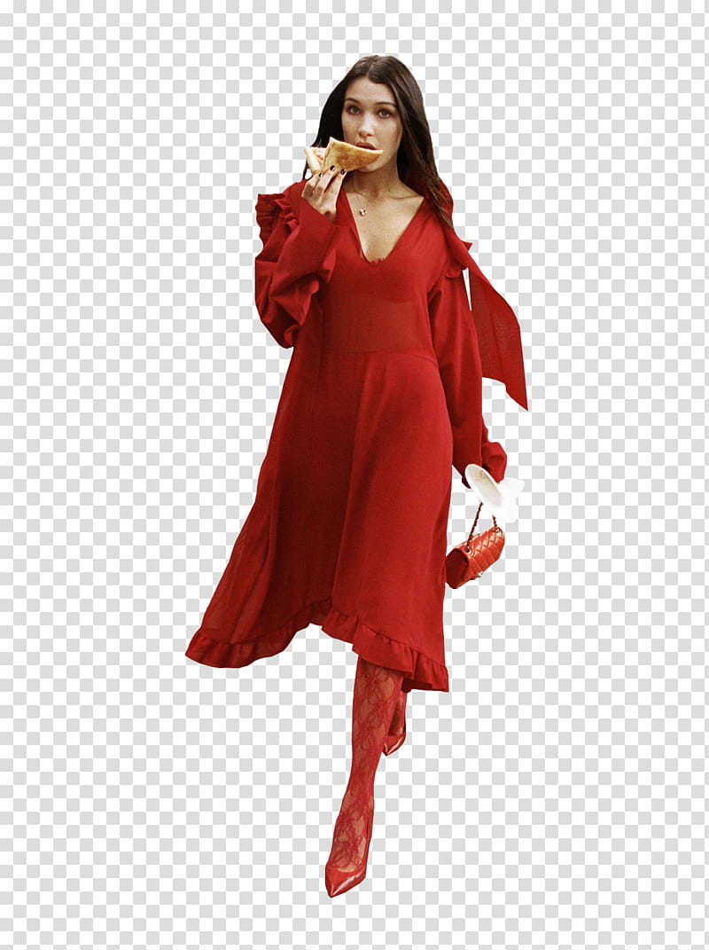 Bella Hadid ,  transparent background PNG clipart