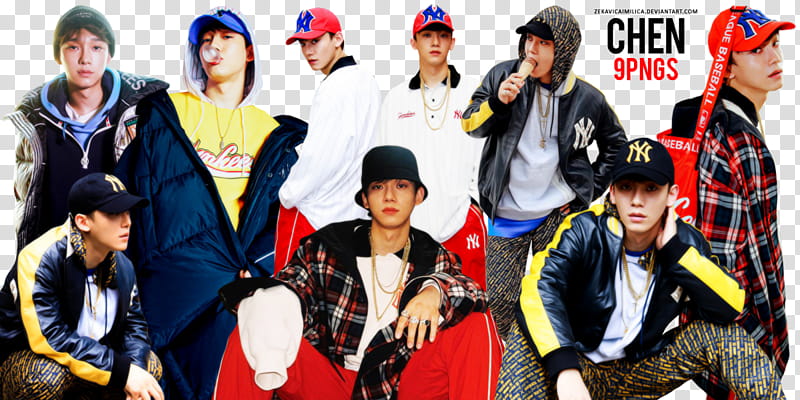 EXO Chen MLB transparent background PNG clipart