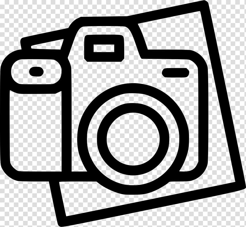 Camera Symbol, Drawing, Painting, Black And White
, Text, Line, Area, Circle transparent background PNG clipart